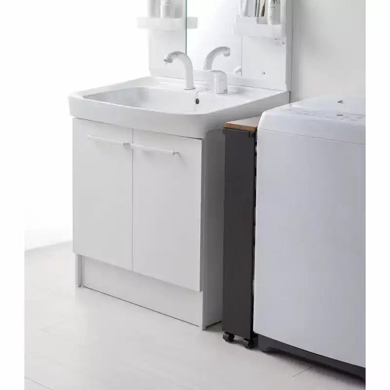 Carrello contenitore sottile (32 H) - Acciaio