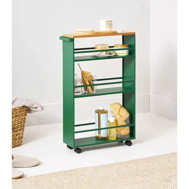 Carrello contenitore sottile (32 H) - Acciaio