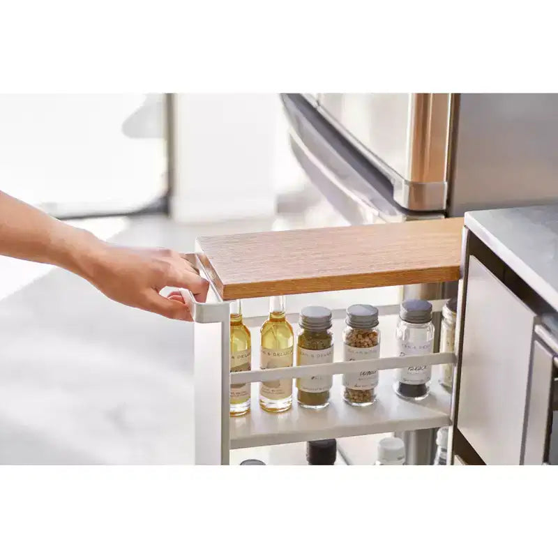 Carrello contenitore sottile (32 H) - Acciaio