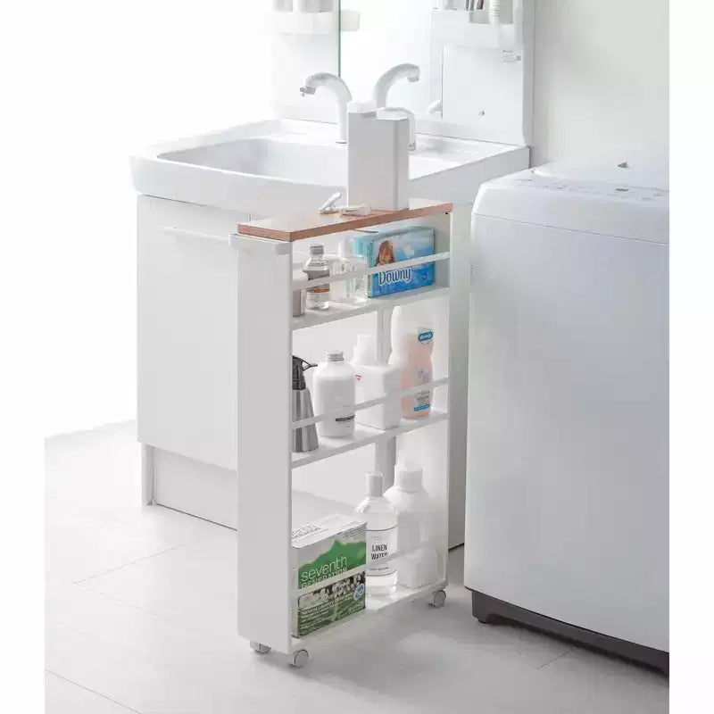 Carrello contenitore sottile (32 H) - Acciaio