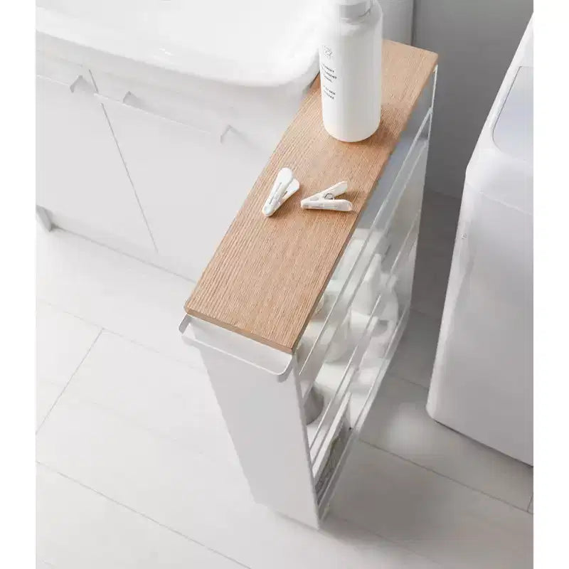 Carrello contenitore sottile (32 H) - Acciaio