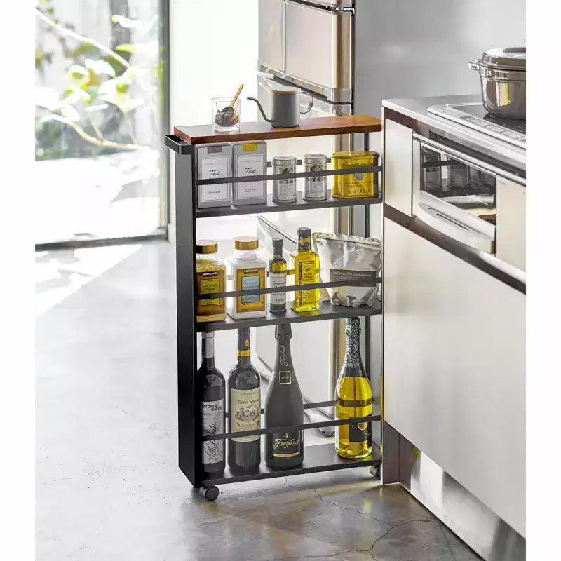 Carrello contenitore sottile (32 H) - Acciaio