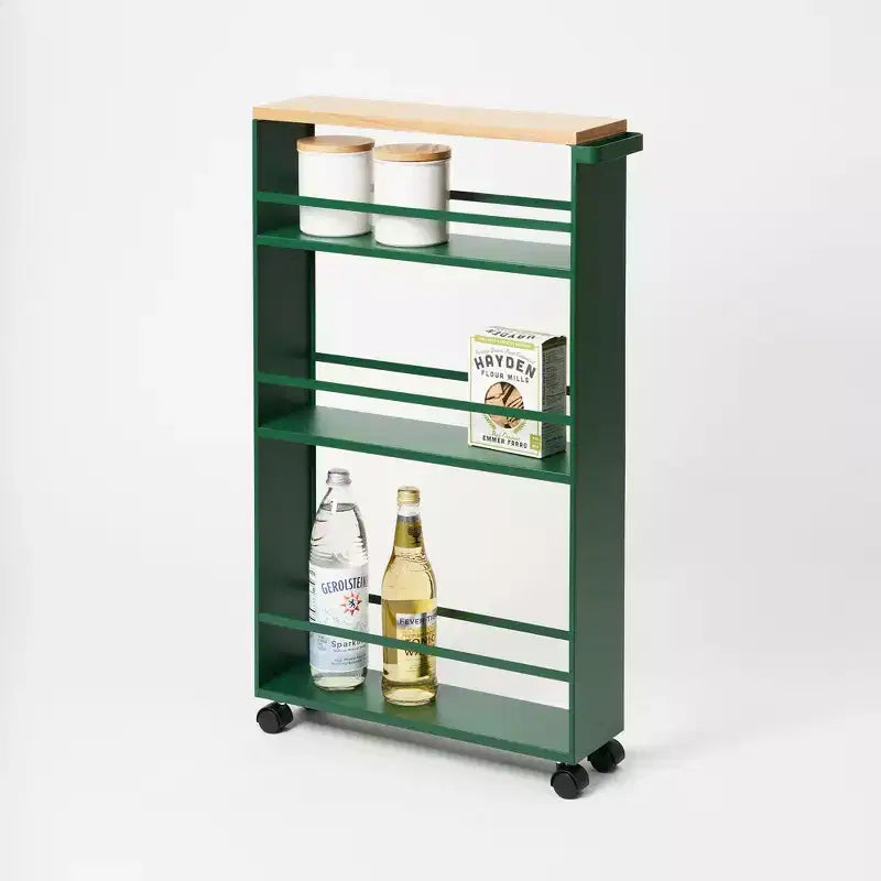 Carrello contenitore sottile (32 H) - Acciaio
