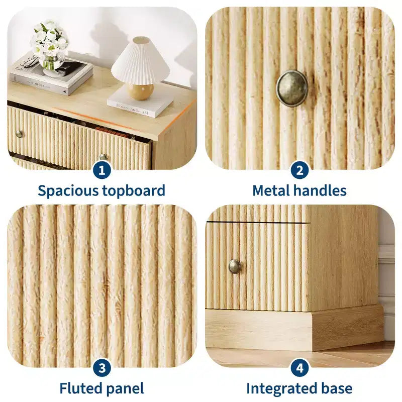 Cassettiera Alta Salvaspazio a 5 Cassetti per Camera da Letto Armadio Verticale Moderno, Mobile Contenitore Spazioso con Finitura in Legno Bianco Contemporaneo