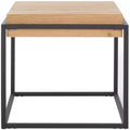 Edgefield End Table - ACC7004A - Natural/Black - Safavieh